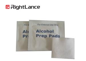 China 30x60mm Diabetic Supplies Alcohol Prep Pads Ce Approval wholesale