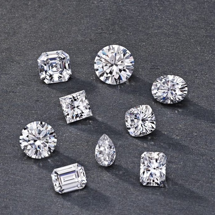 Colorless 2.0ct Heart CVD Lab Grown Diamond Loose Color Grade G