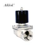 Stainless Steel 2 Way Normal Closed 1.5 inch Water Solenoid Valve