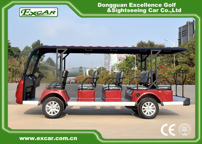 Battery Operated Electric Passenger Bus USA curties controller 350A