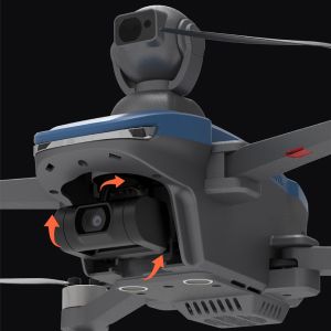 ZAi 3 Axis Drone Gimbal Aerial Photography GPS Professional Drone