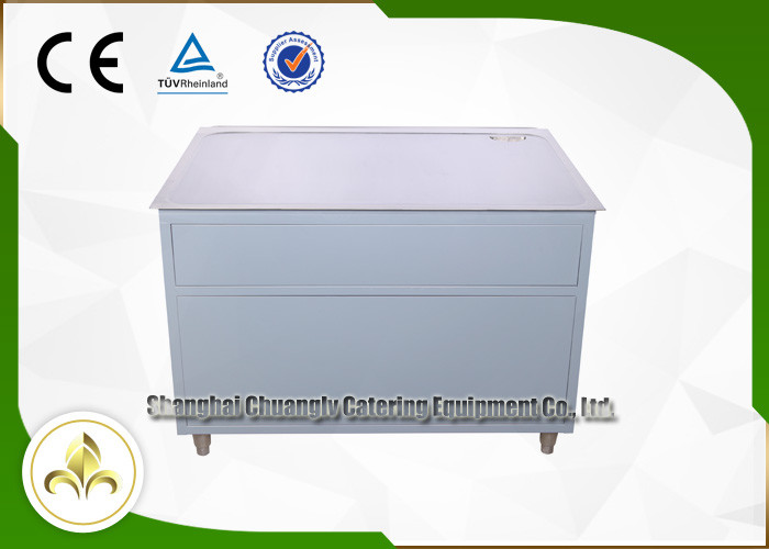 7 Seat Electric Induction Teppanyaki Grill Table Basic Configuration CE ISO9001 Certification