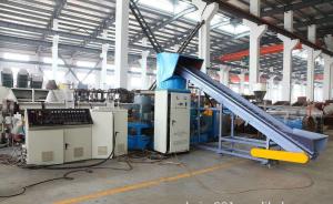 China Belt Conveyor PET Recycling Line , Automatic Waste Plastic Recycling Line wholesale
