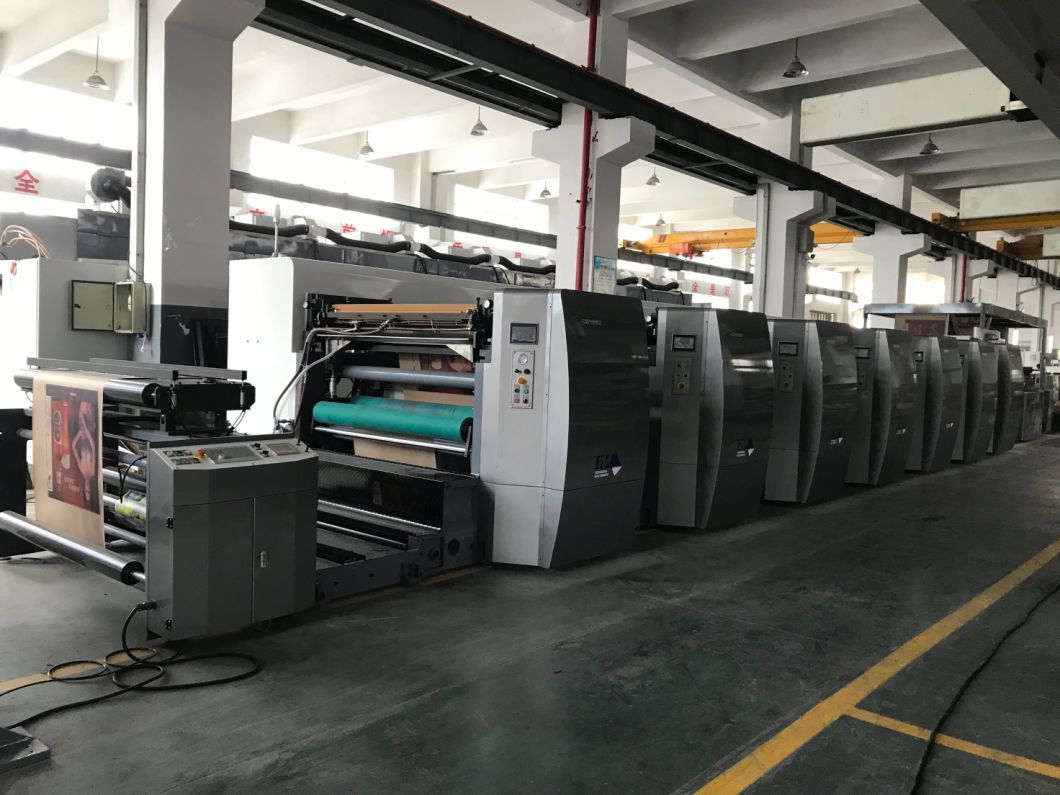 Petal Type Fully Automatic Kraft Paper Flexo Printer Printing Machinery
