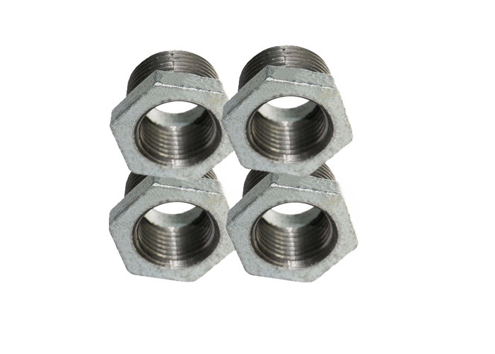 Black Malleable Pipe Fitting Bushing DIN Standard Hex Head Bushing Eco Friendly