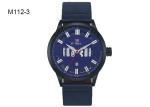 Men's Quartz Watch Water Proof PU Leather Strap Hot Sale Wrist Watch M112