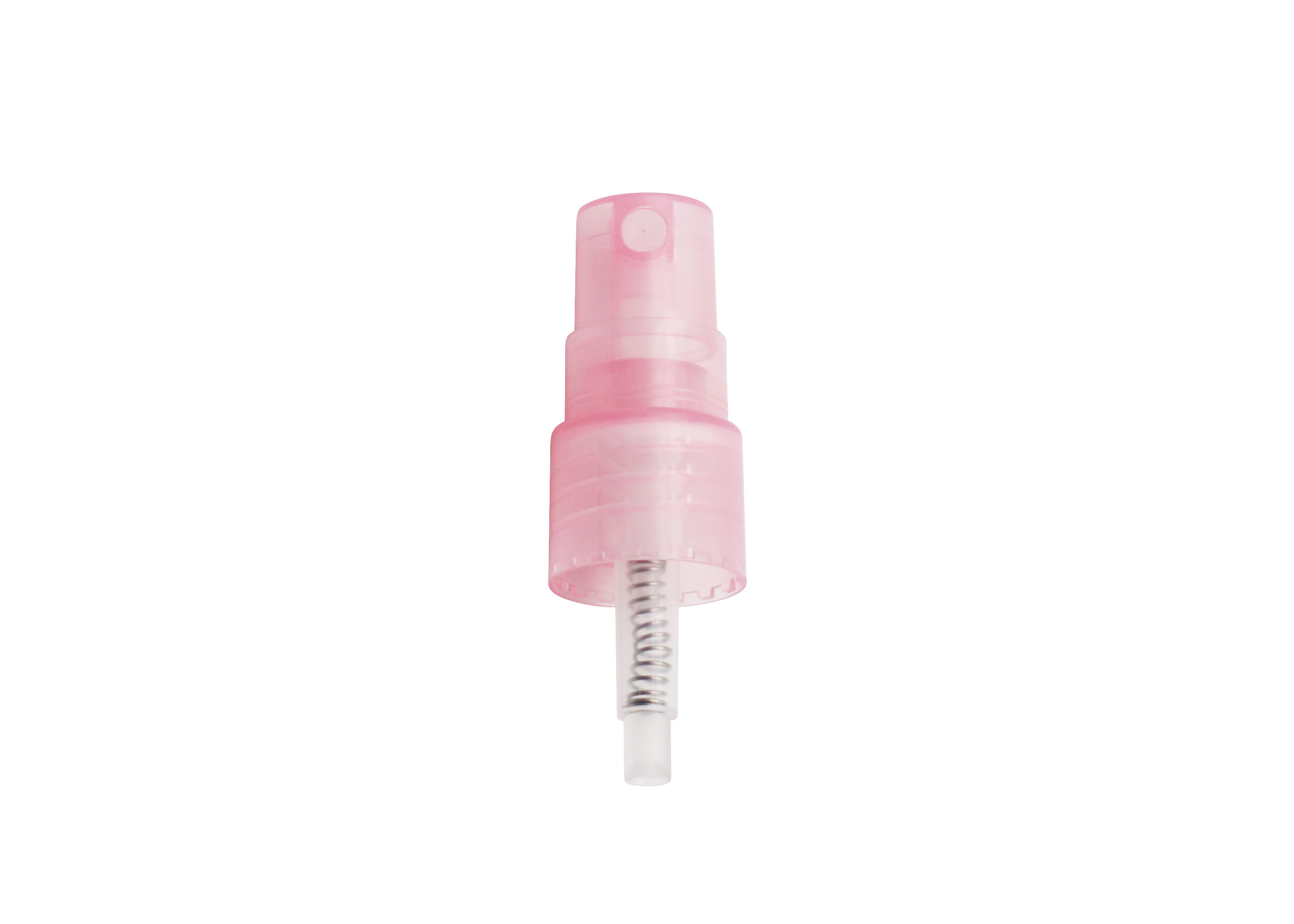 Screw 20mm Plastic Fine Mist Sprayer With Bamboo Collar For Bottles