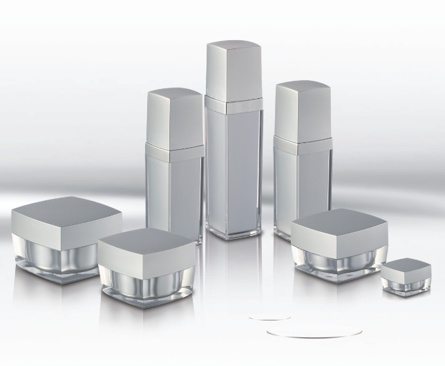 5G/15G/30G/50G/30ml/50ml/70ml PMMA Cosmetic Airless Pump Bottle with Screen Printing