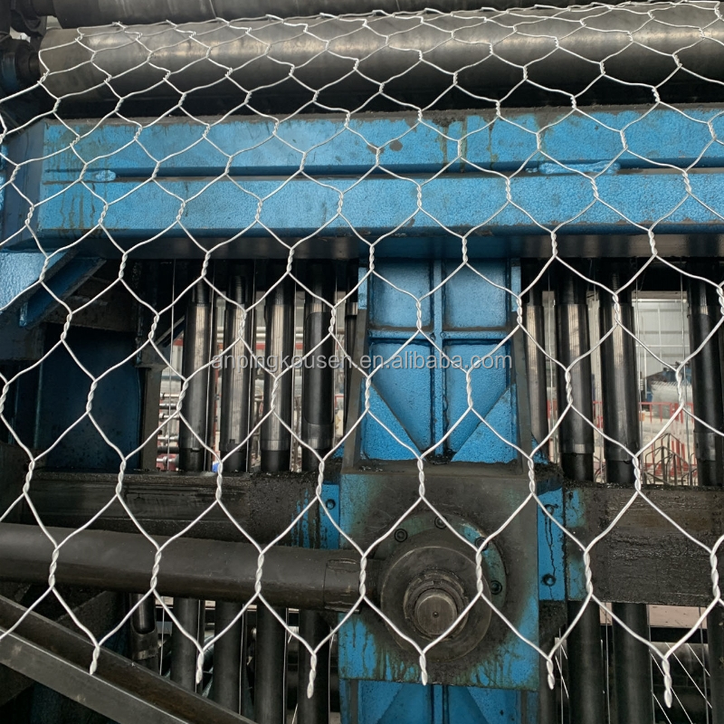 Marine and Seawall Protection Galvanized 2x1x1m Gabion Wall Basket Mattress Cage 60x80mm