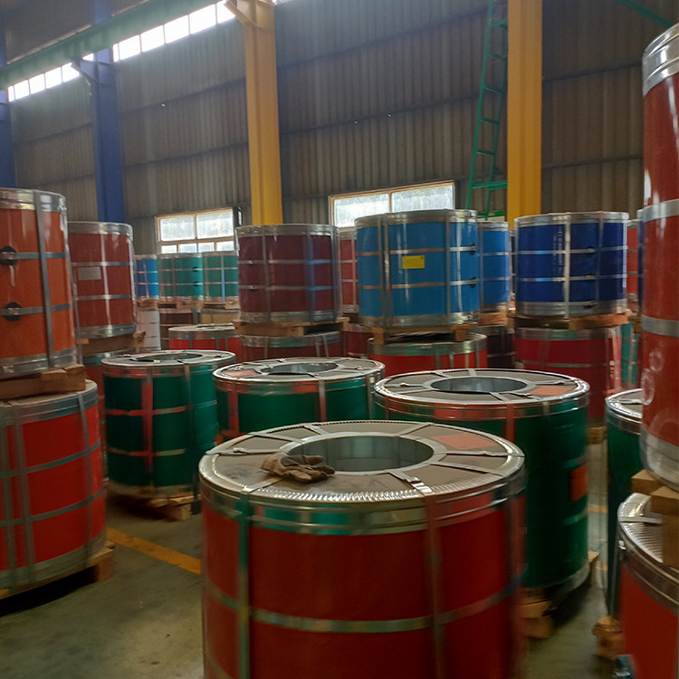 Cold Rolled Prepainted Galvanized Steel Coils 0.2 - 4.0mm ISO9001 TISCO