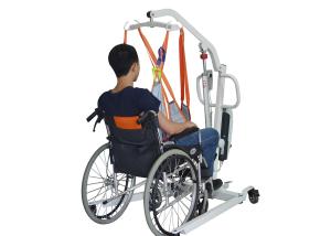 China Lightweight Residential Patient Lift , Lift Slings For Handicapped 4 Point Suspension wholesale