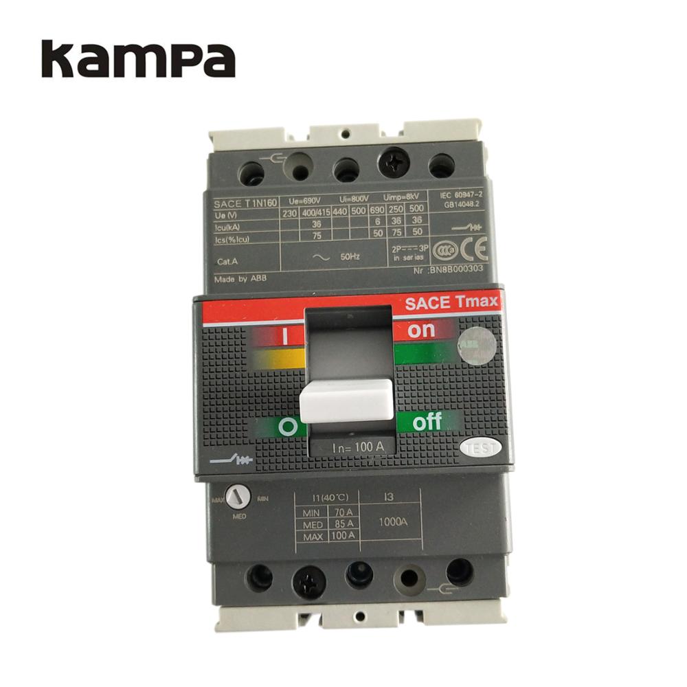 High quality T1N160 3 pole100a 36ka Tmax Sace Mould case durable circuit breaker
