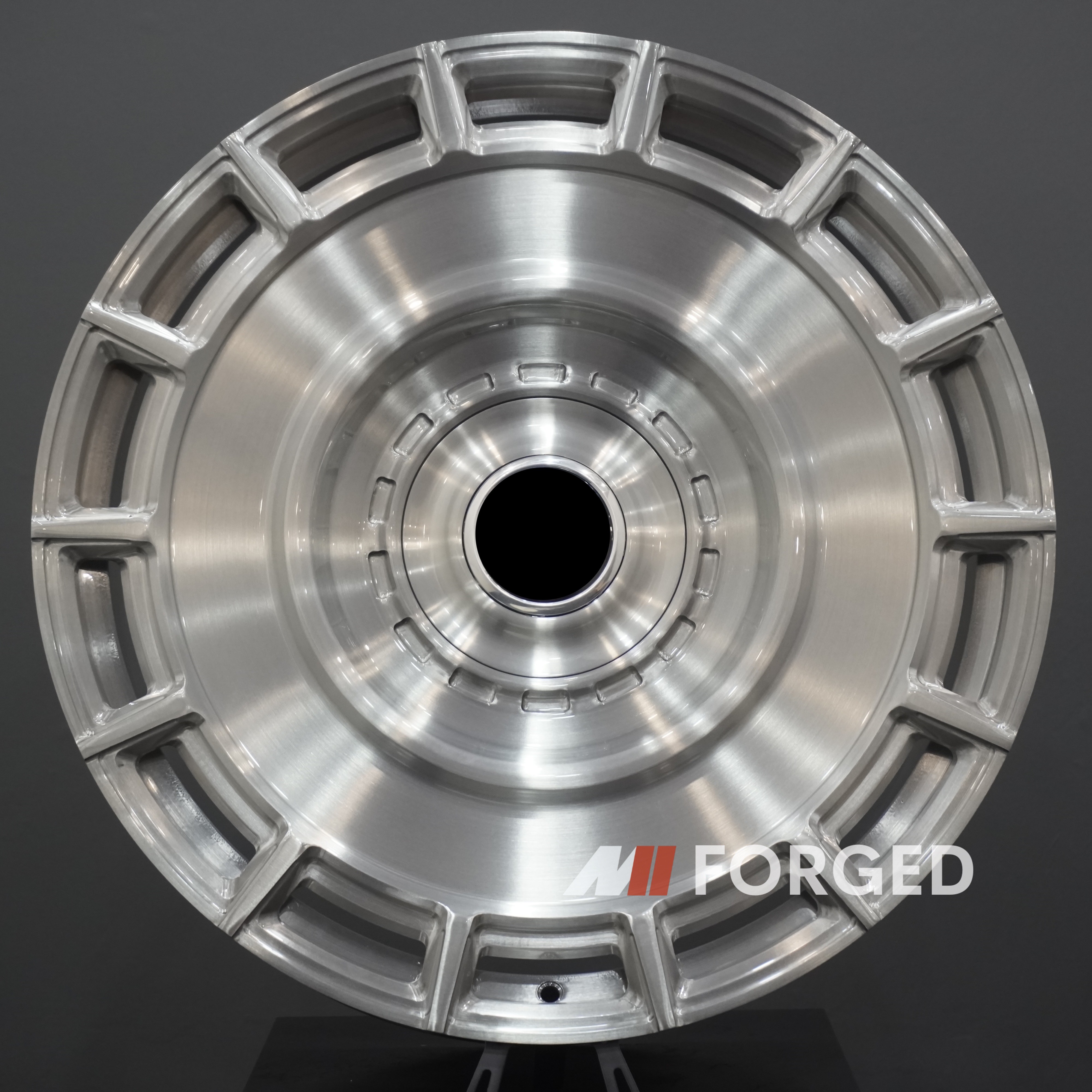 BMW 7 Series Mercedes S Class C63S S63 AMG A45S Custom Wheels Alloy Rims Brushed Silver