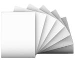 300gsm Coated Gloss Writing and Printing Paper 100% Virgin Pulp Raw Material