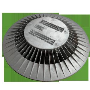 China OEM LED Die Casting Heat Sink Natural Color Polished Apperance wholesale