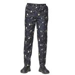Professional Printed Elastic Waistband Kitchen Cooking Chef Pants