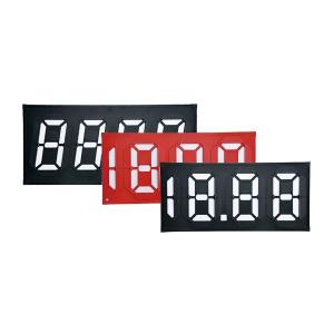 China 8.889 Magnetic Flip Digital Gas Price Sign For Price Adjustment wholesale