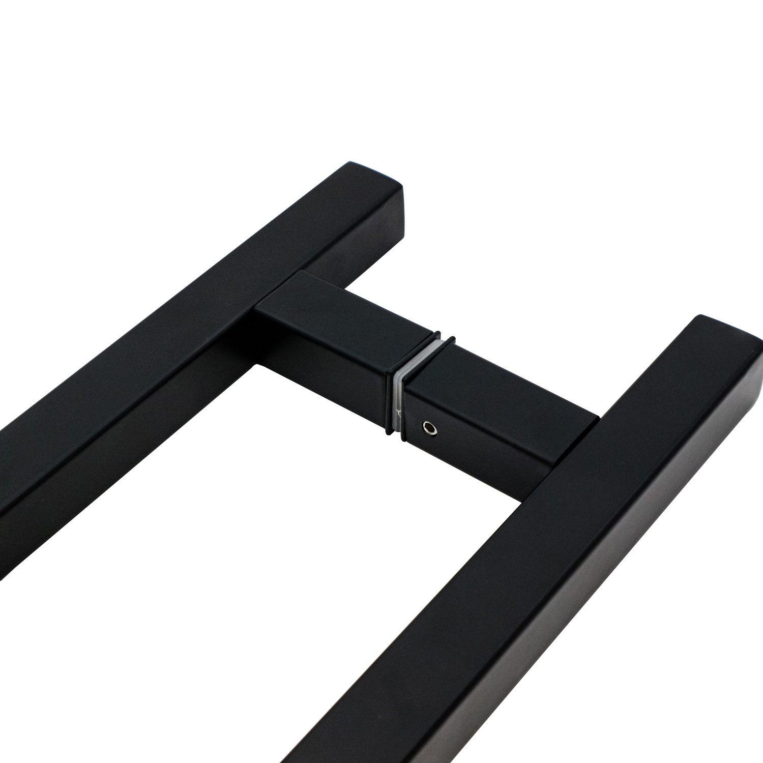 Custom 15x 25 Rectangular Tube Shower Sleek and Modern Matt Black Door Window Handles