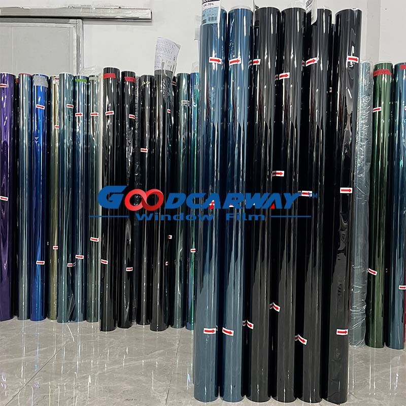 Blue Sky Color Car Window Film VLT 83% CR-80 BL Chameleon Film Clear Vision 1.52m