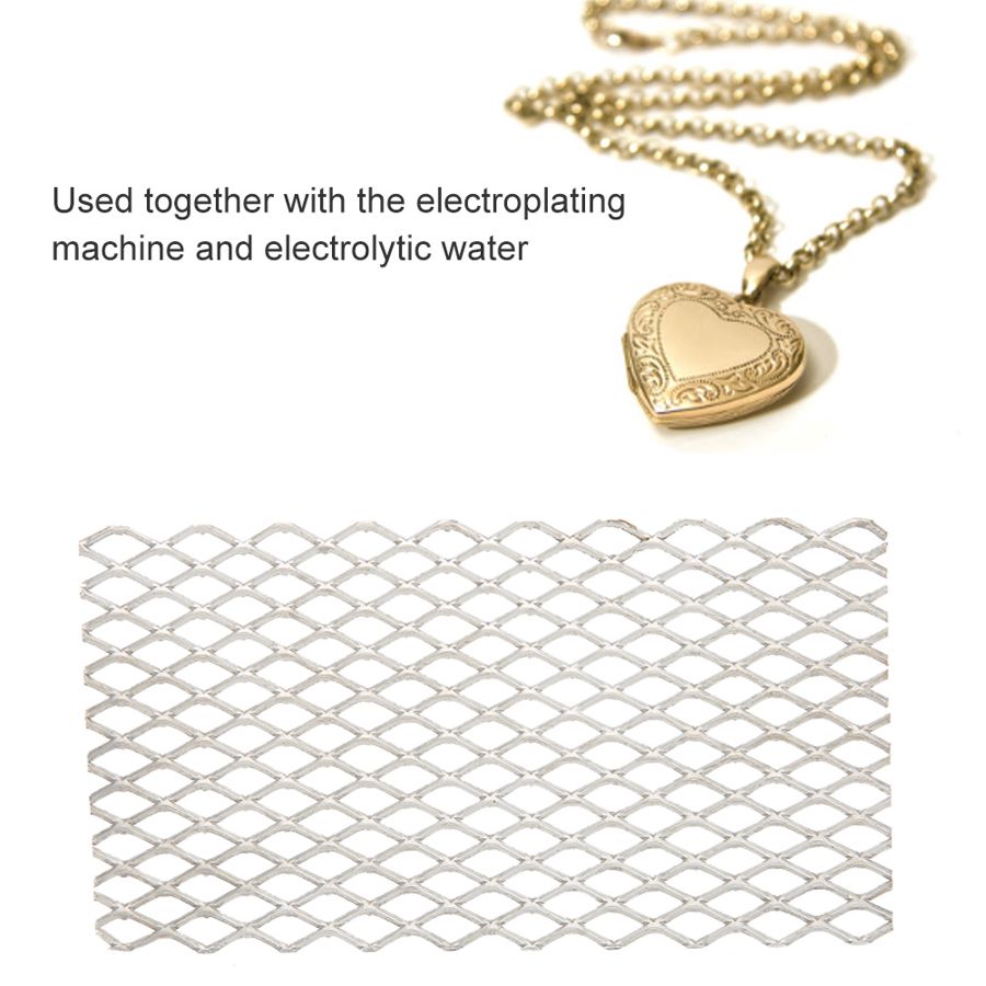 Electrode Pure Titanium Mesh Sheet Recycled Metal Titanium Mesh Sheet For Electrolysis 0.5 mm Thickness