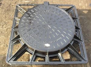 China Elite Durable Ductile Iron Manhole Cover with Locking Mechanism wholesale