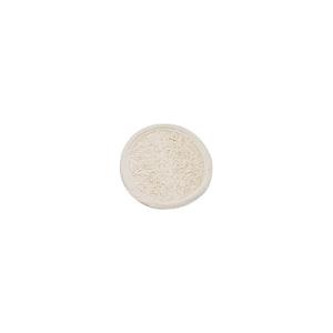 China 6x6 cm Body Natural Bath Scrubber Loofah Round Facial Cleaning Pad wholesale