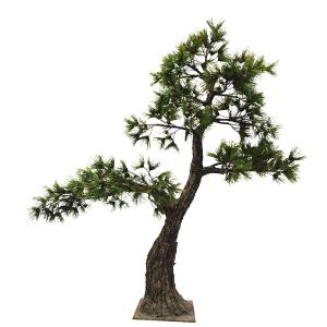 China High Simulation Landscape Plastic Pine Tree 150cm Restaurant Ornaments wholesale
