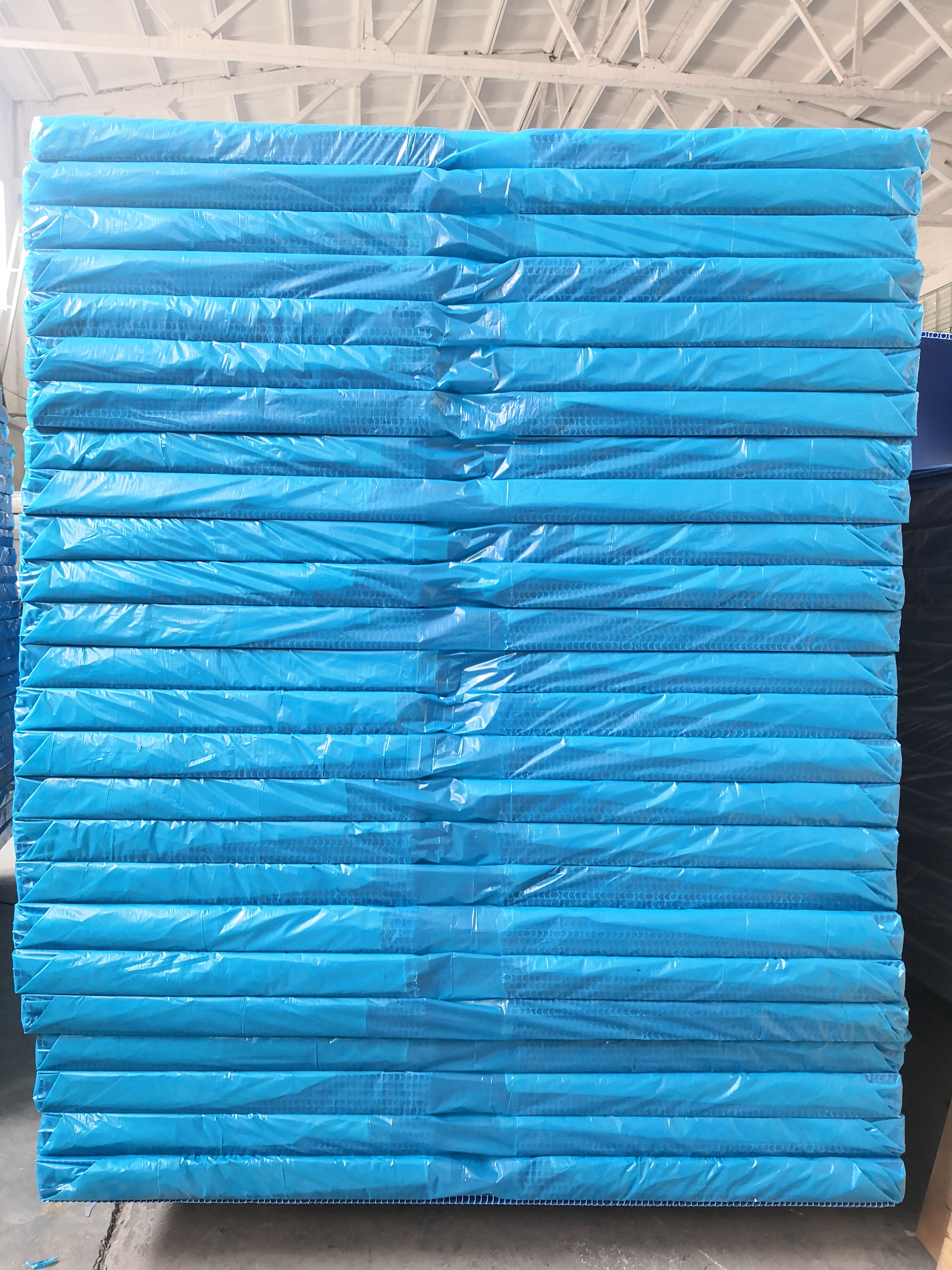500g/m2 Black Antistatic Black Corrugated Plastic Sheets