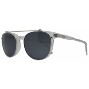 China Fashionable Lifestyle Sunglasses Acetete Material Frame Clip On Style wholesale