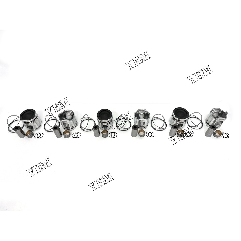 S6A2 For Mitsubishi Wholesale High Quality Engine Parts Piston With Rings