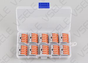 China Five Port 10PCS PC / PA66 Wire Junction Connector wholesale
