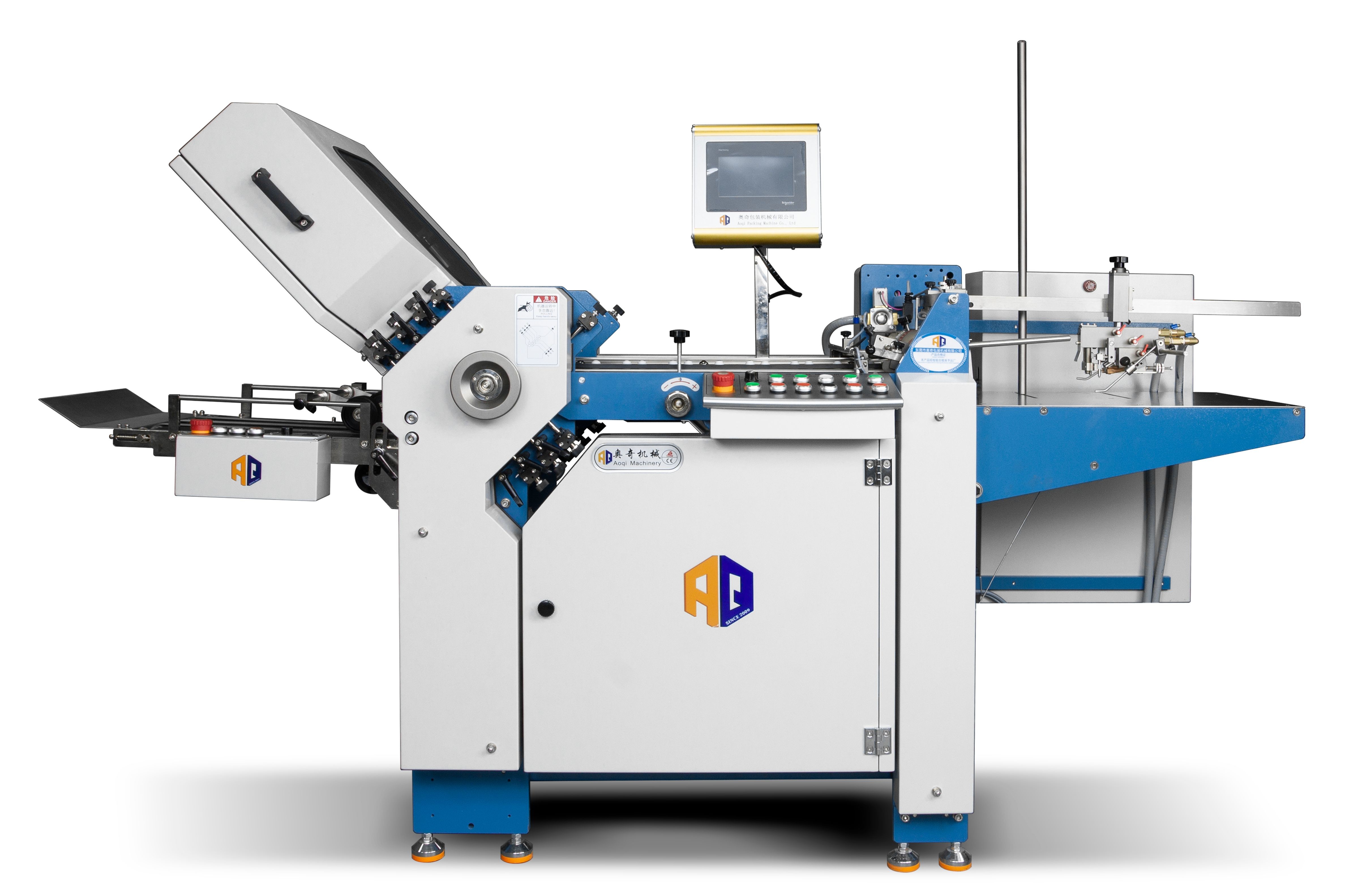 6 Buckle Plate Automatic Paper Folding Machine For Pharmaceutical Printing Industry