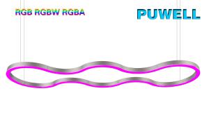 China AC100V 7500lm Suspended Linear LED Lighting wholesale