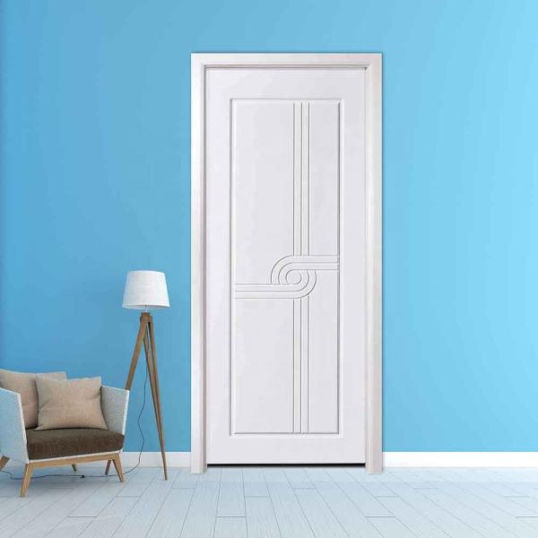 Finished Surface CPL Door 90cm Width HDF Solid Core Birch Door