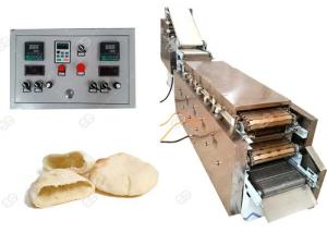 China Automatic Snacks Making Machine Electric Heating , Henan GELGOOG Arabic Pita Bread Machine wholesale