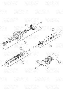 China High Powered Excavator Drive System With Planetary Reducer wholesale