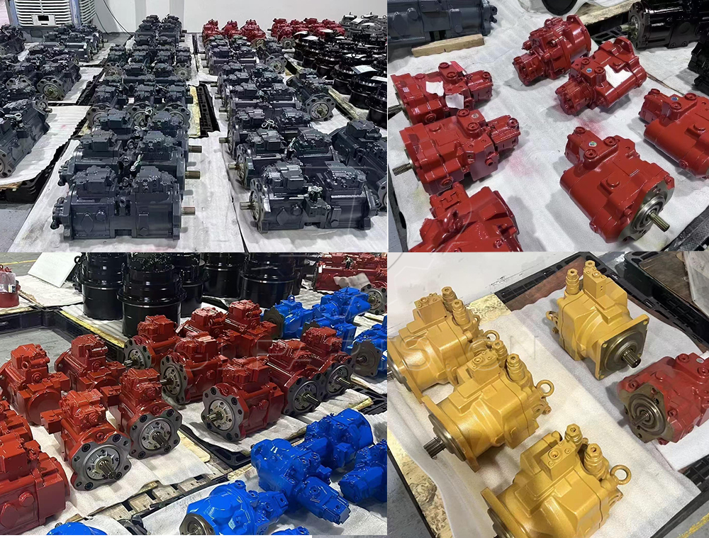Additional hydraulic pump models available