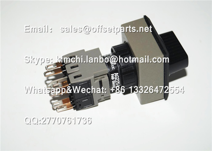 5BB-6102-020 AG225-PL3W22E3 komori push button switch original offset printing machine spare parts