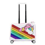 NHL021-6 Nohoo PC children trolley case scooter hard case cartoon luggage 20