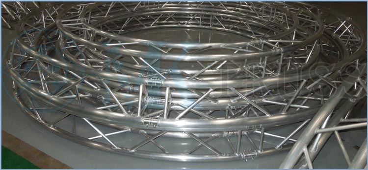 Customized Round Event Truss Structure with Lighting Display