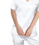 Spandex Short Sleeve Medical Uniform
