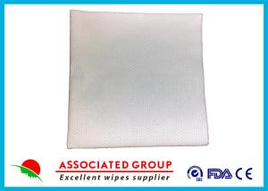 China 60~110 Gsm Disposable Dry Wipes , Hospital Dry Baby Wipes Strong Tensile Stretch wholesale
