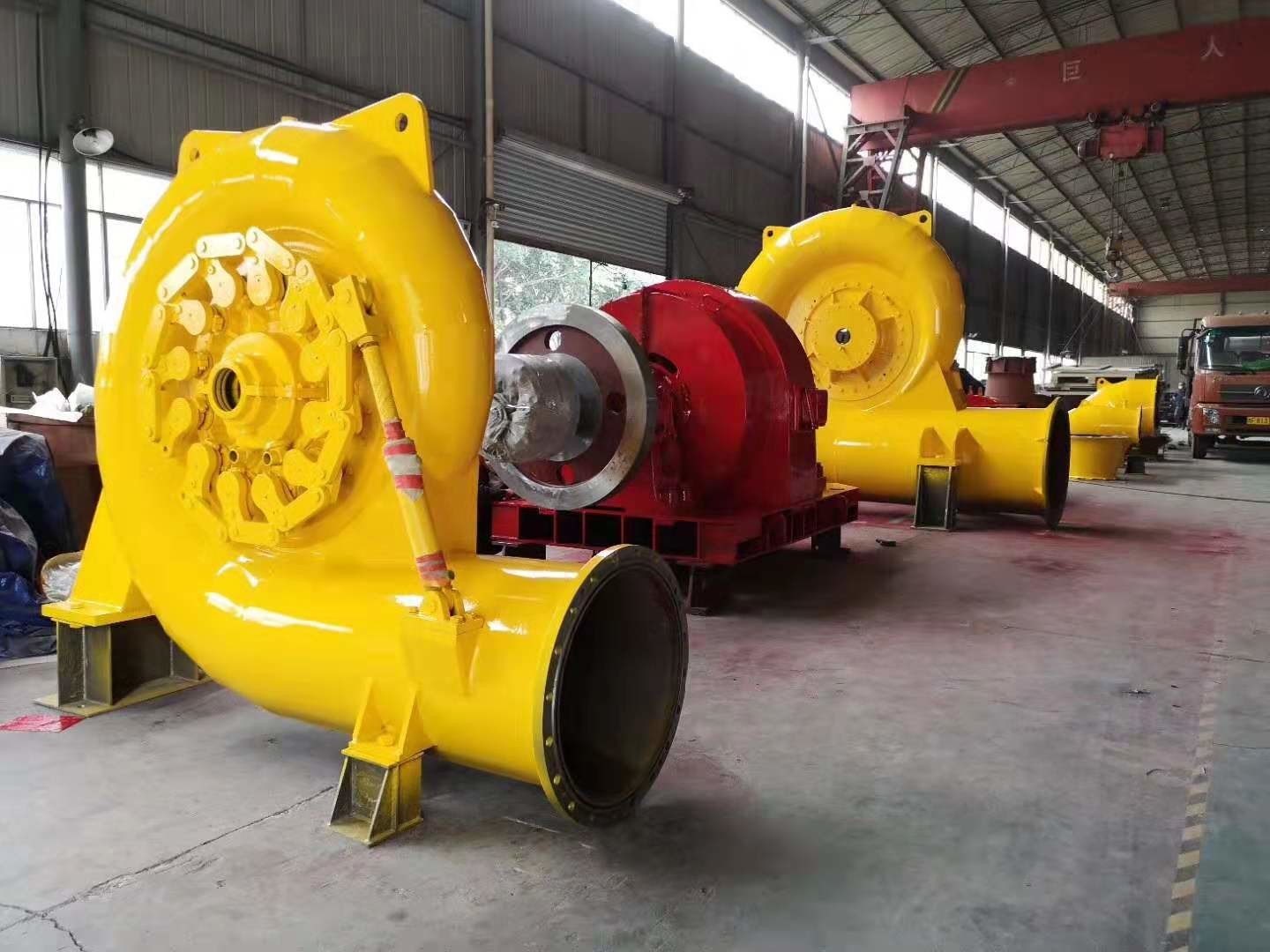 Vertical or Horizontal Installation 450-1000RPM Francis Turbine Generator with Automatic Control