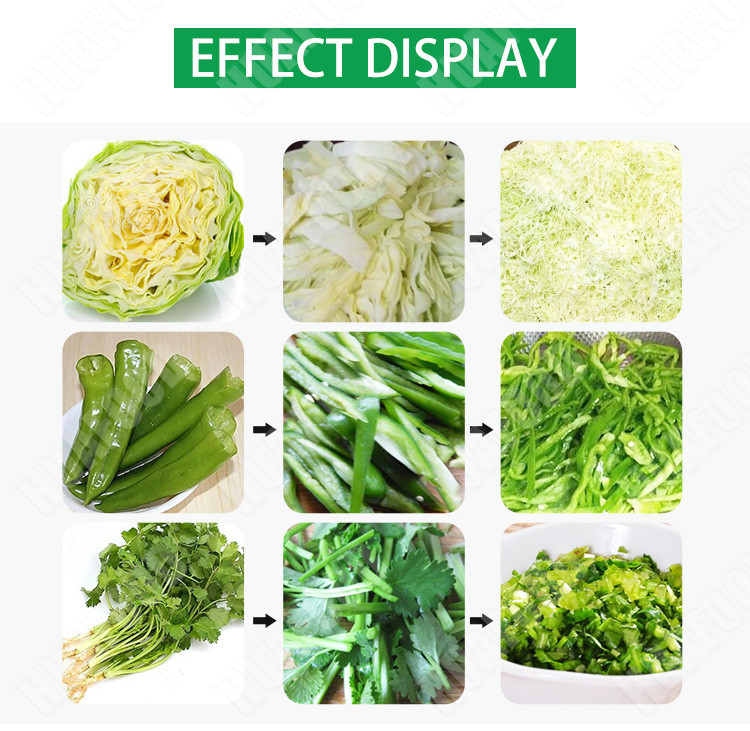 304 SUS Multifunction Vegetable Cutting Machine For Parsley 1180*550*1120mm