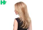 Fashion Blonde Heat Resistant Synthetic Wigs No Shedding No Tangle
