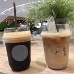 Food Grade Pet Coffee Disposable Plastic Cups 500ml For Cold Cafe Customized