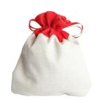 Customizable Sublimation Christmas Bags Santa Claus Gift Bag For Children