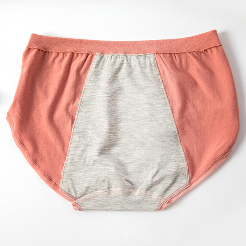 High Cut Women Cotton Panties Plain Dyed Multi Color Seamless
