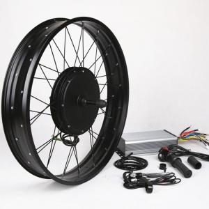 China Front Wheel Electric Bike Conversion Kit FAT TIRE Riders Travel Use In Wilder Terrain wholesale