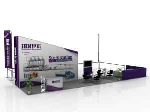 China Recyclable Convention Display Booths , Modular Ttrade Show Signage wholesale